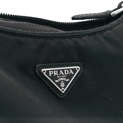 Prada Tessuto Nylon Mini Re-Edition 2000 Bag Black 7 of 12