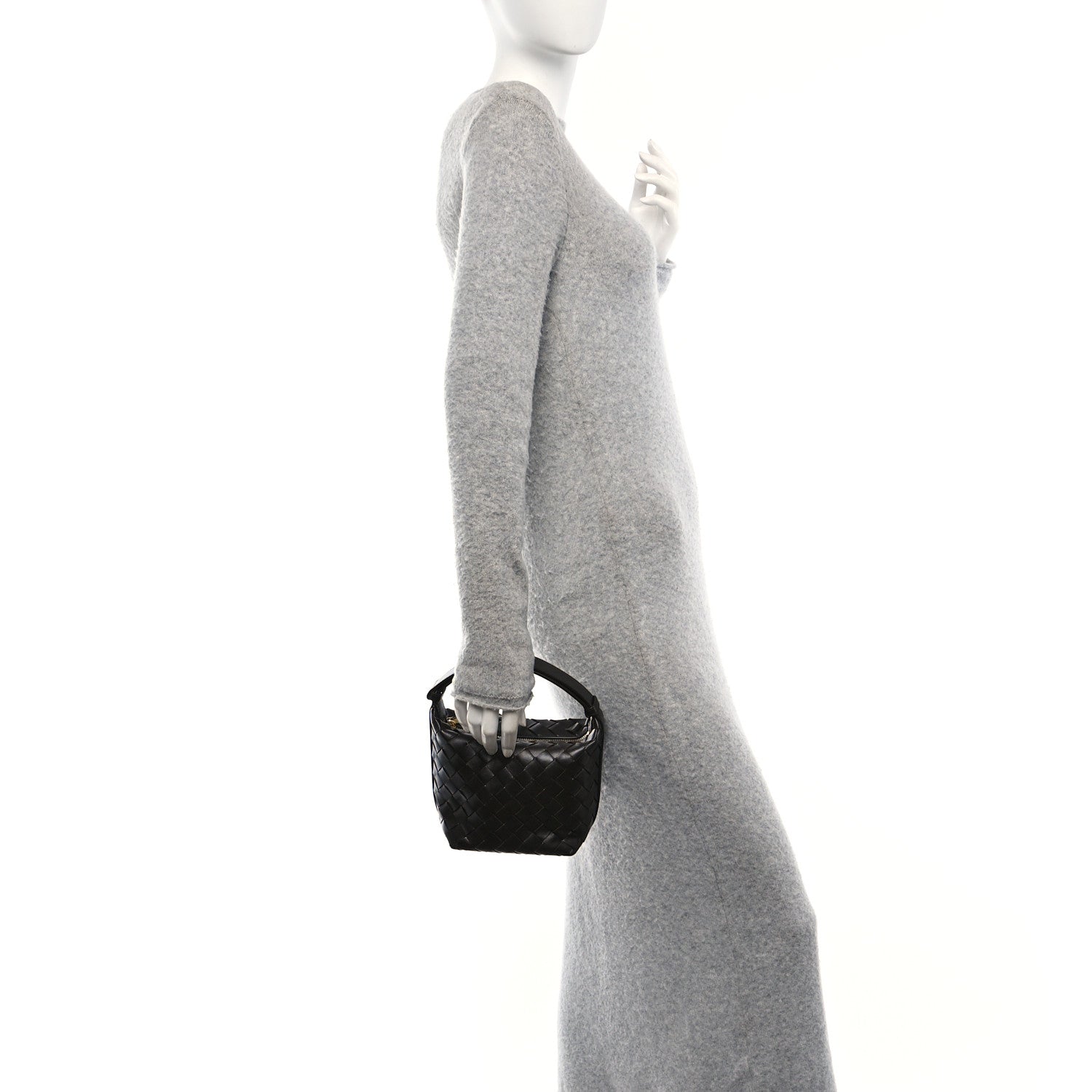 Bottega Veneta Calfskin Nappa Intrecciato Candy Wallace Fondant 2 of 9