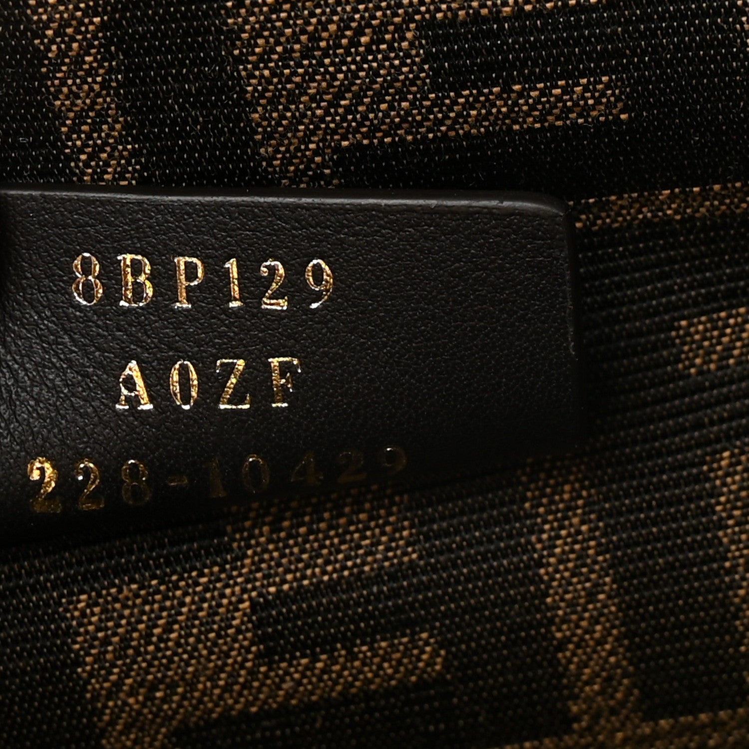 Fendi Snakeskin Small Fendi First Asfalto 7 of 10