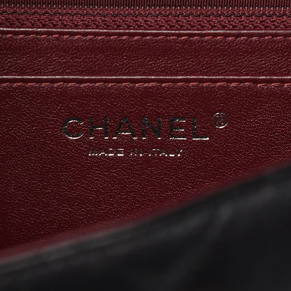 Chanel Lambskin Quilted Maxi Single Flap Black 7 of 8