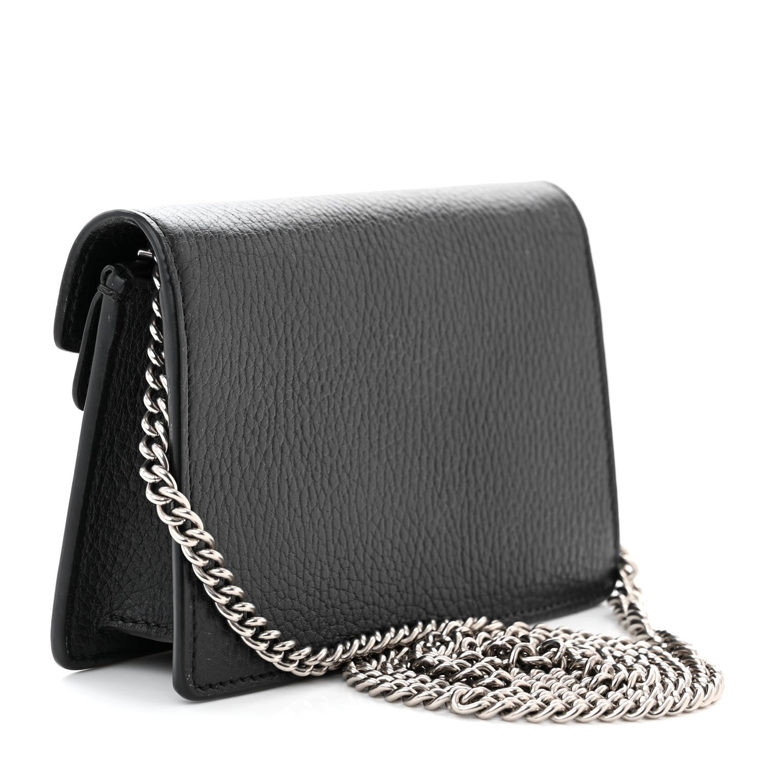Gucci Calfskin Super Mini Dionysus Shoulder Bag Black 3 of 10