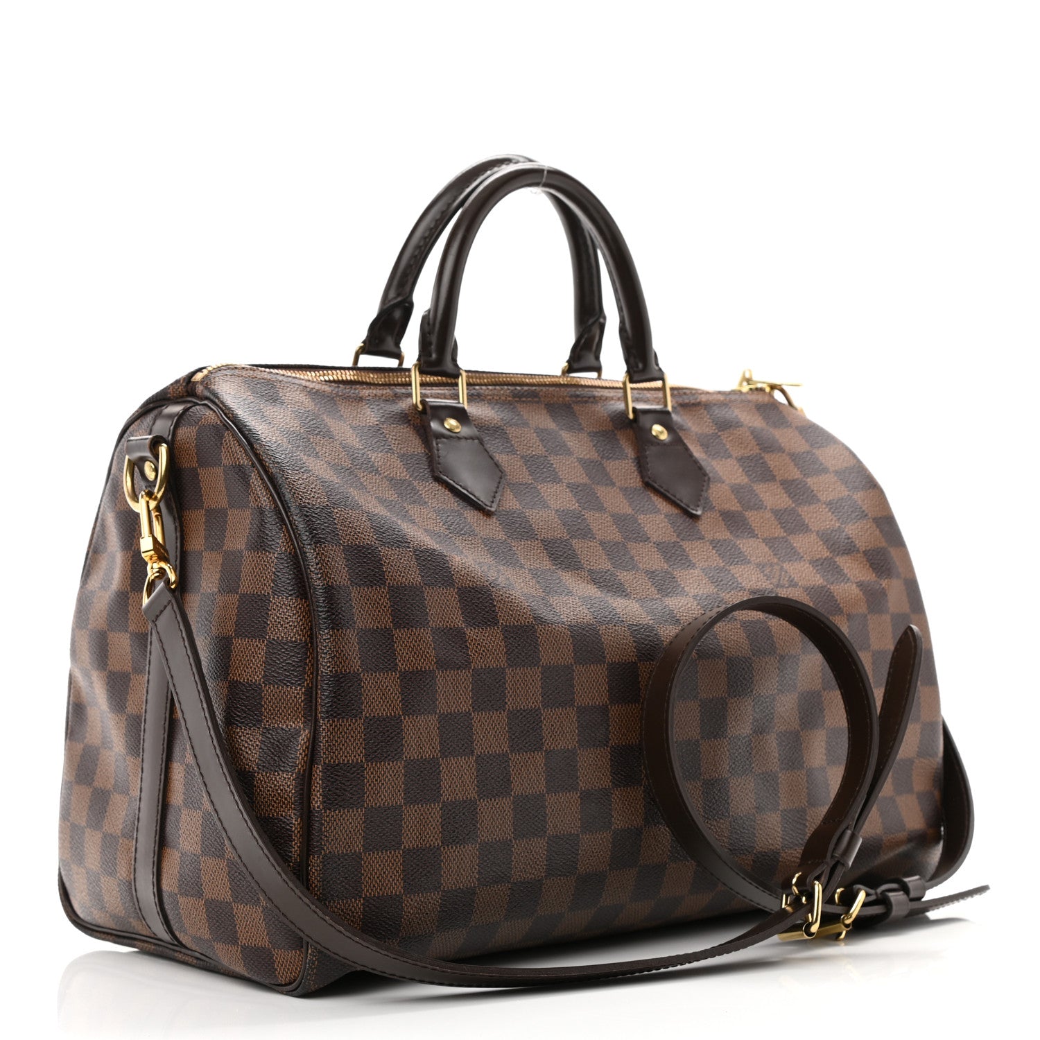Louis Vuitton Damier Ebene Speedy Bandouliere 35 3 of 13