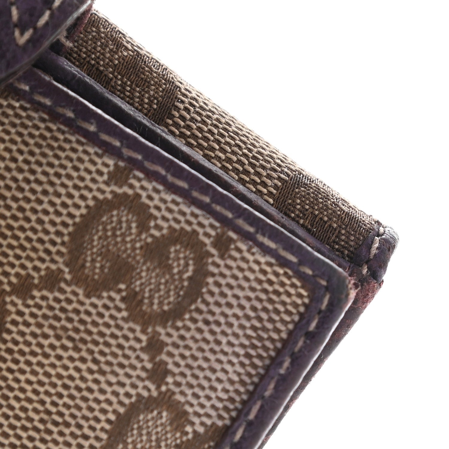 Gucci Monogram Compact Wallet Purple 16 of 17