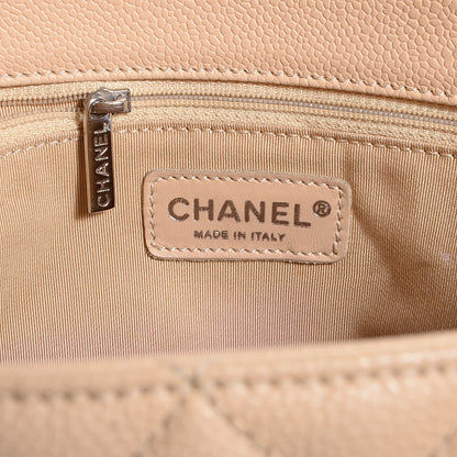 Chanel Caviar Quilted Grand Shopping Tote GST Beige Clair 6 of 8