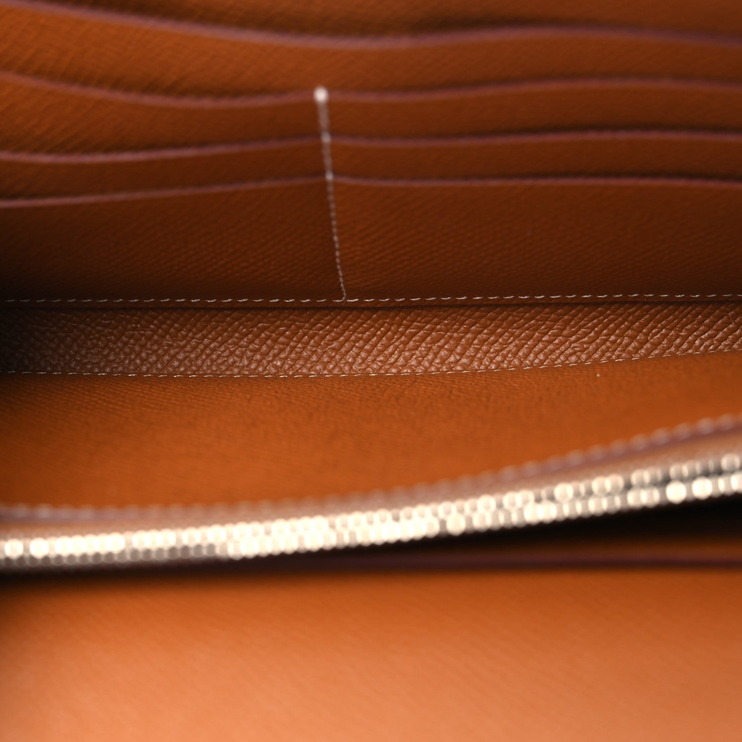 Hermes Epsom Kelly Longue Wallet Gold 6 of 12