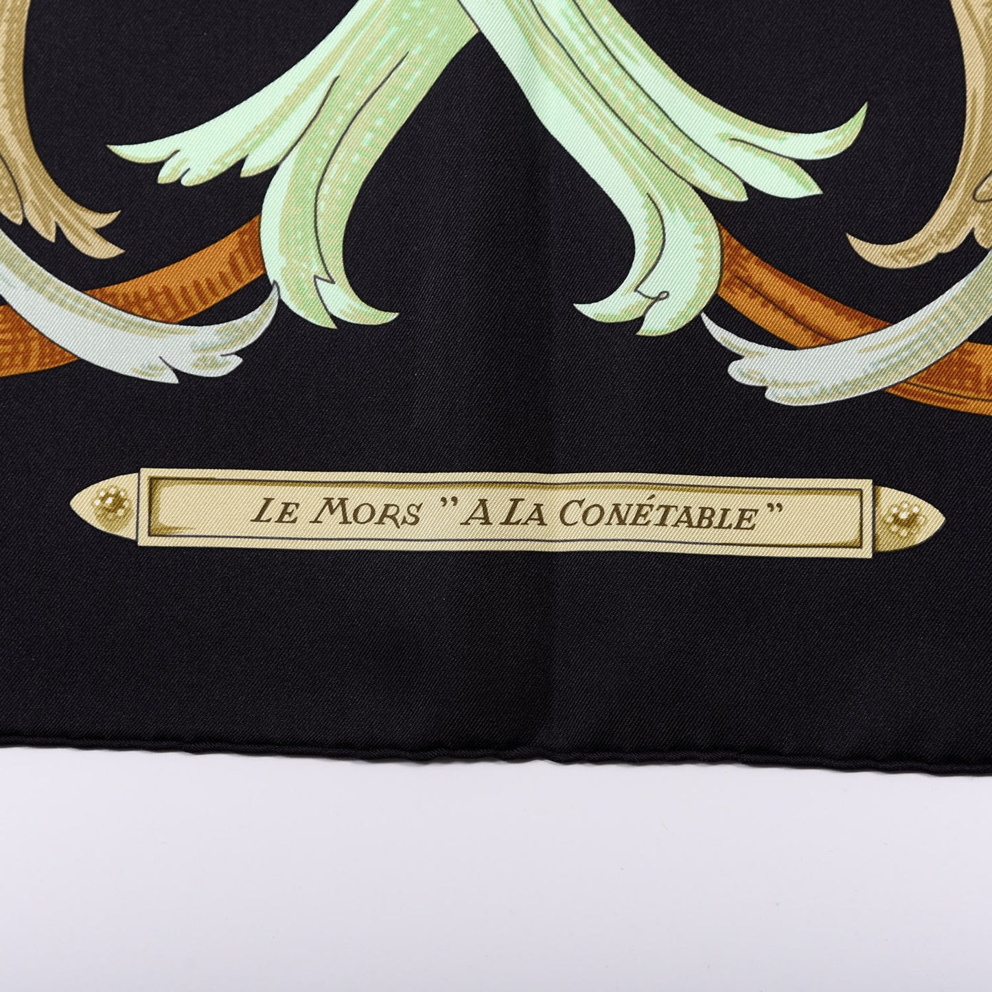 Silk Le Mors A La Conetable Scarf 90