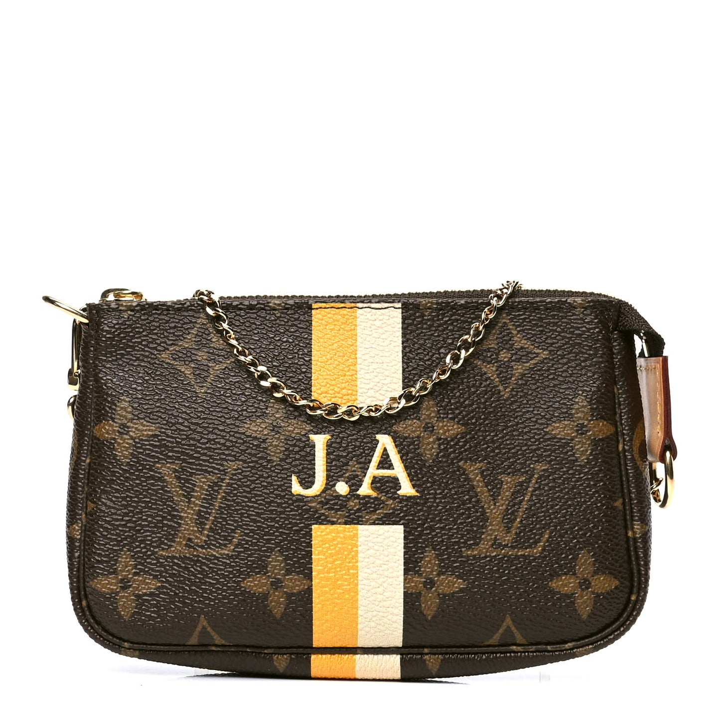 Monogram My LV Heritage Mini Pochette Accessories Yellow White