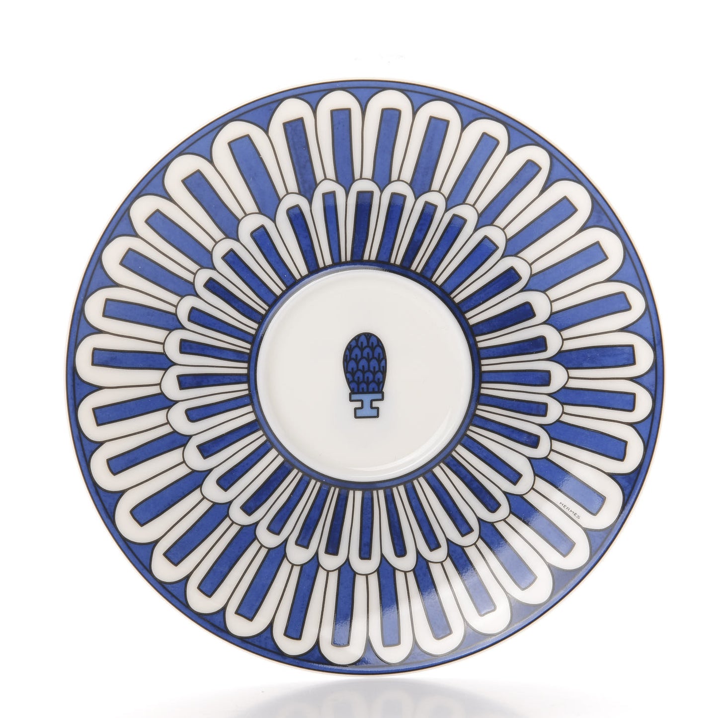 Porcelain Bleus d'Ailleurs Tea Cup And Saucer Set Of 2