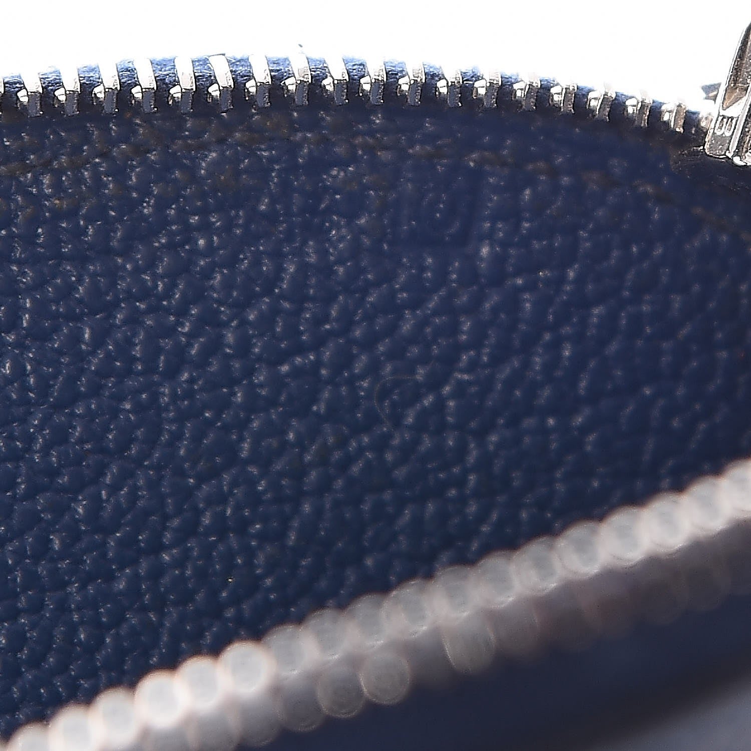 Hermes Chevre Mysore Evelyne Coin Purse Bleu De Prusse 7 of 7
