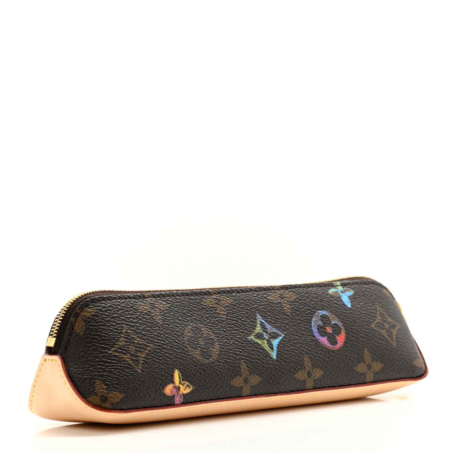 Louis Vuitton Monogram Art And Craft Elizabeth Pencil Pouch Multicolor 3 of 10