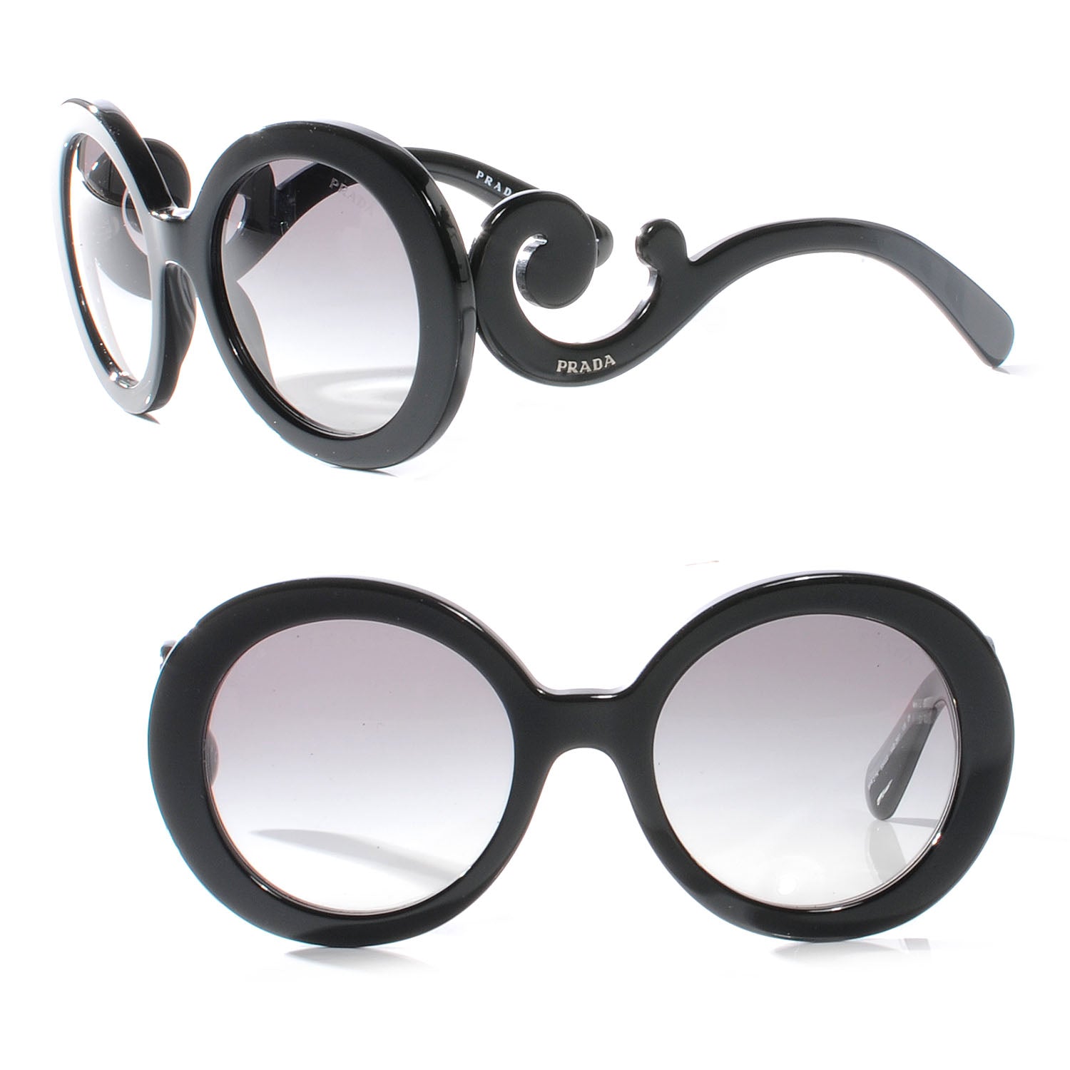 Prada Sunglasses SPR 27N Black | 1 of 3