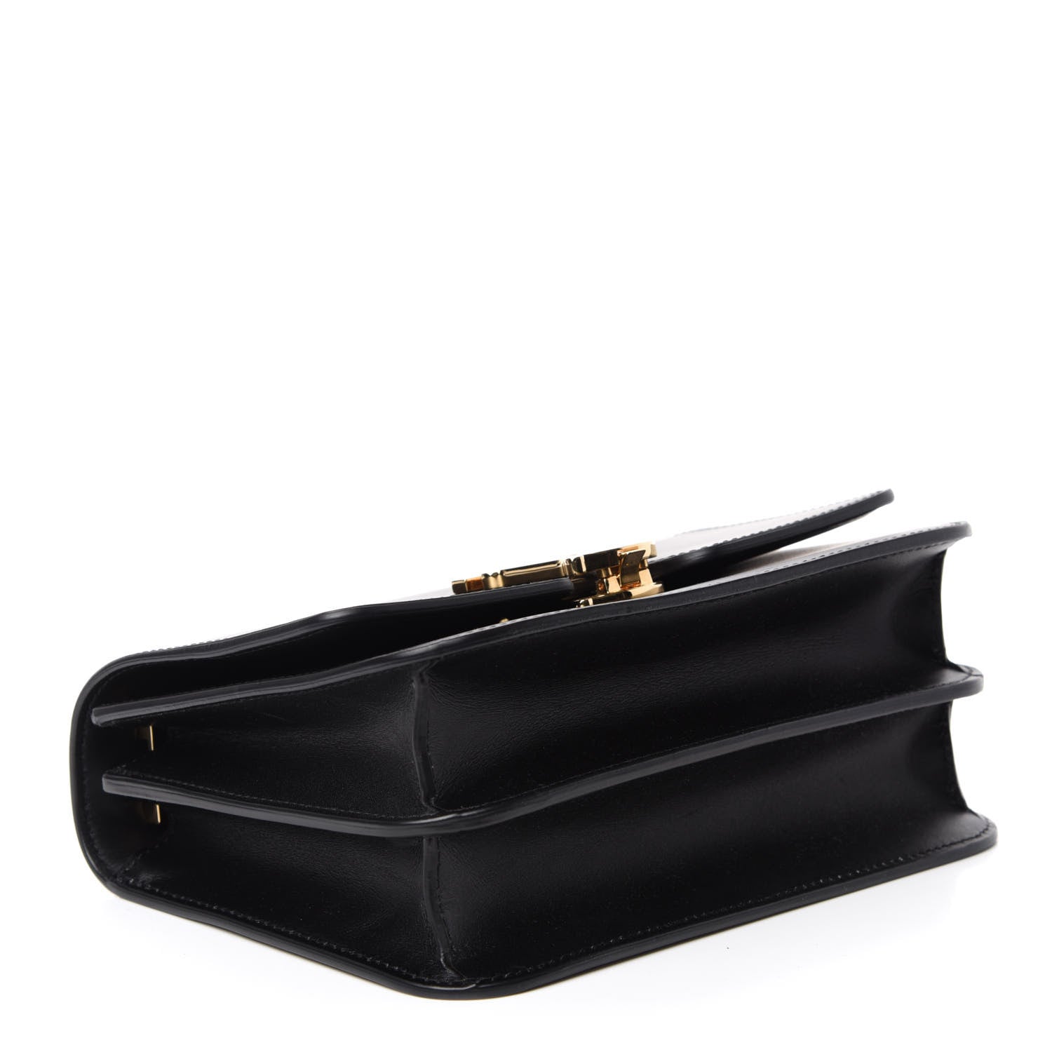 Burberry Calfskin Small TB Bag Black 4 of 9