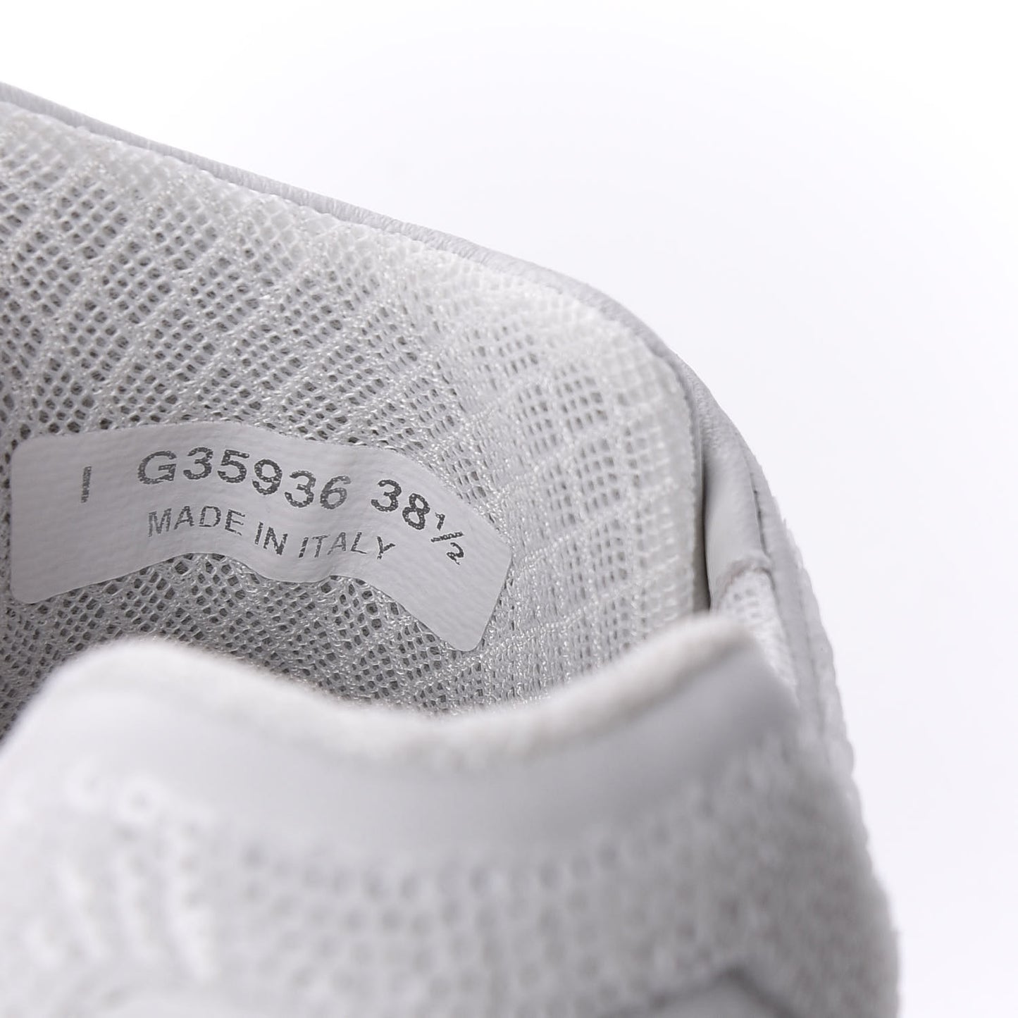 Sequin CC Sneakers 38.5 White