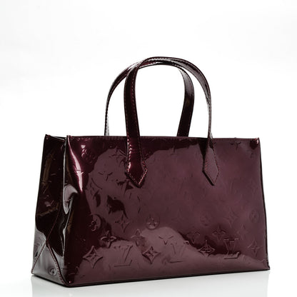 Louis Vuitton Vernis Wilshire PM Rouge Fauviste 3 of 7