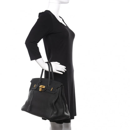 Hermes Togo Birkin 35 Black 2 of 10