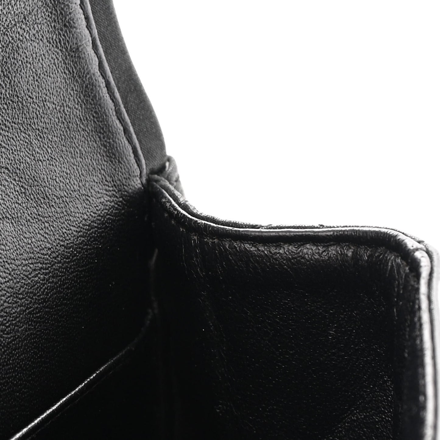 Iridescent Calfskin Quilted 2.55 Reissue 224 Flap Black