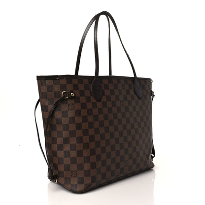 Louis Vuitton Damier Ebene Neverfull MM 3 of 9