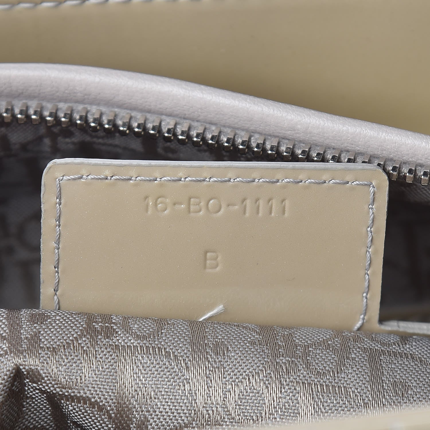 Christian Dior Patent Cannage Large Lady Dior Beige 7 of 16