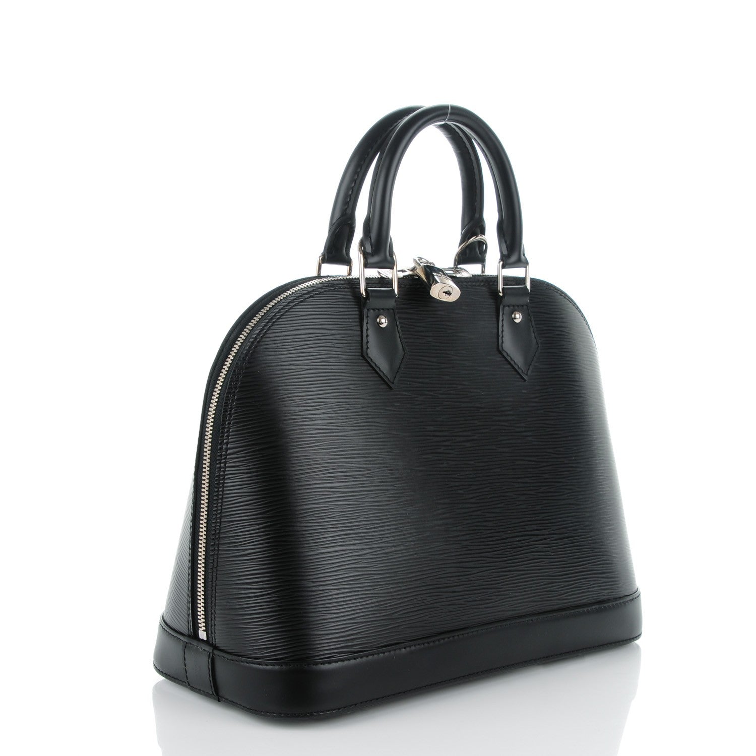 Louis Vuitton Epi Alma PM Black 3 of 8