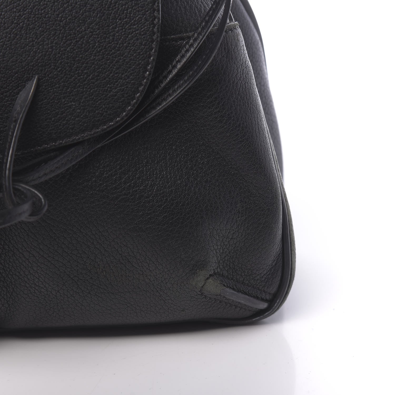 Chloe Grained Lambskin Calfskin Medium Lexa Shoulder Bag Black 9 of 13
