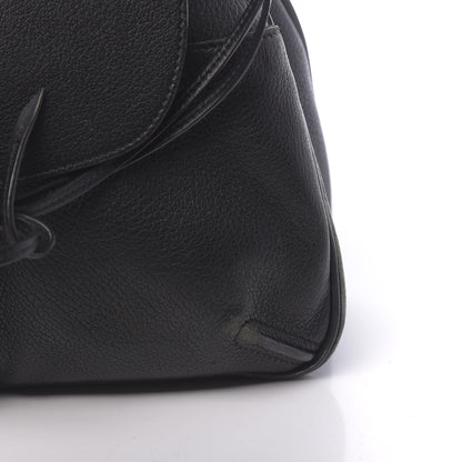 Chloe Grained Lambskin Calfskin Medium Lexa Shoulder Bag Black 9 of 13