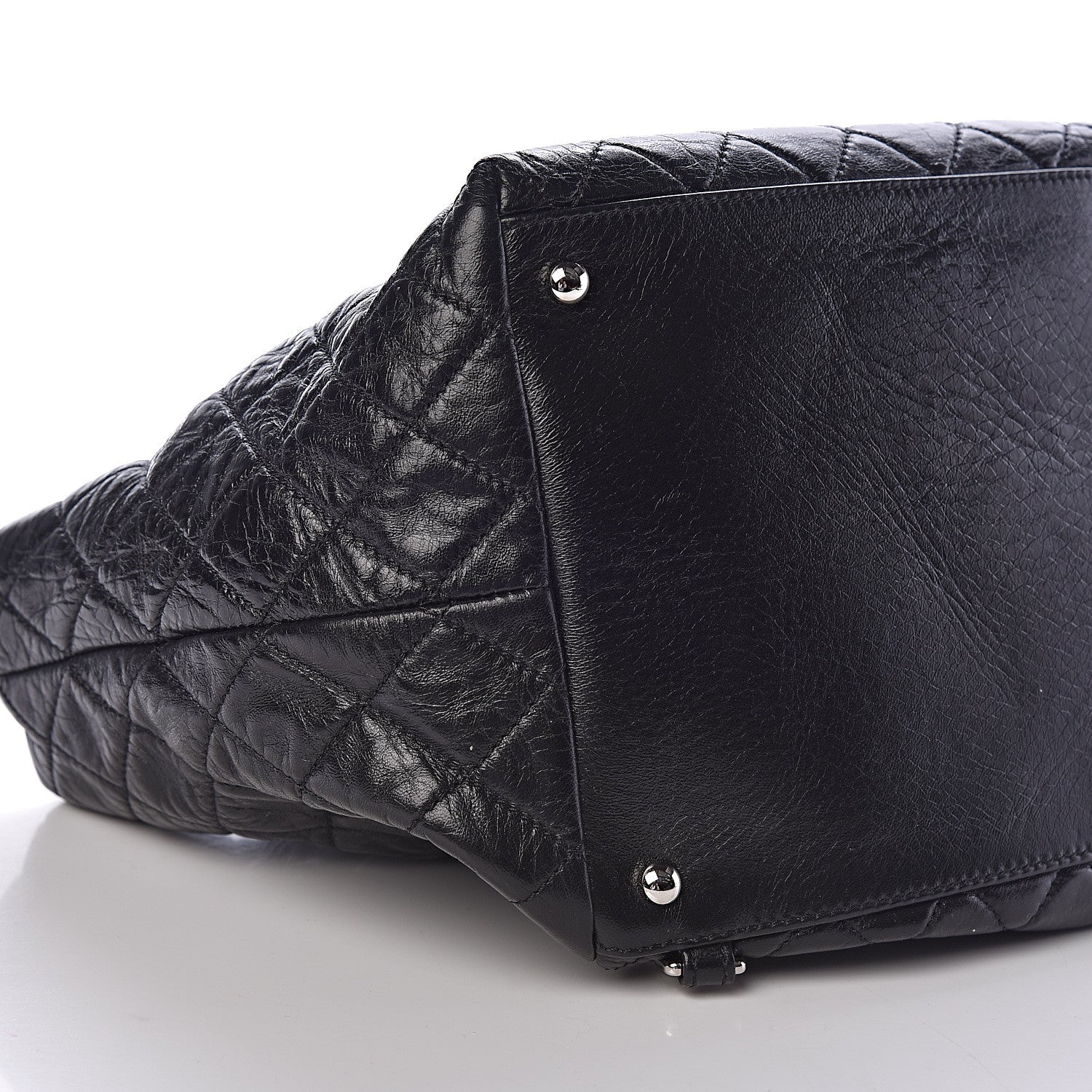Chanel Glazed Calfskin Quilted Beijing Backpack Black 9 of 10