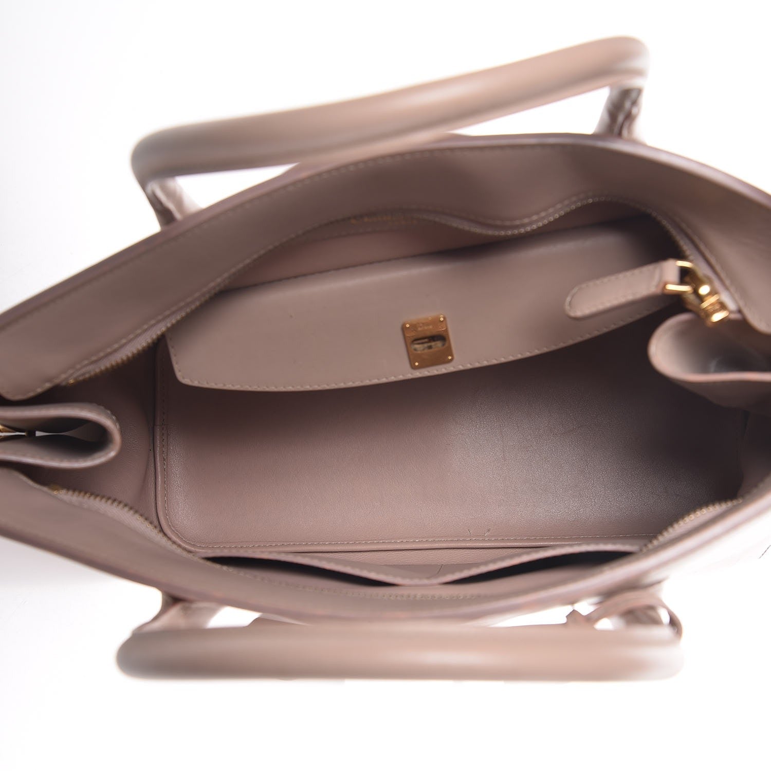 Christian Dior Calfskin Medium Bar Tote Light Pink 5 of 29
