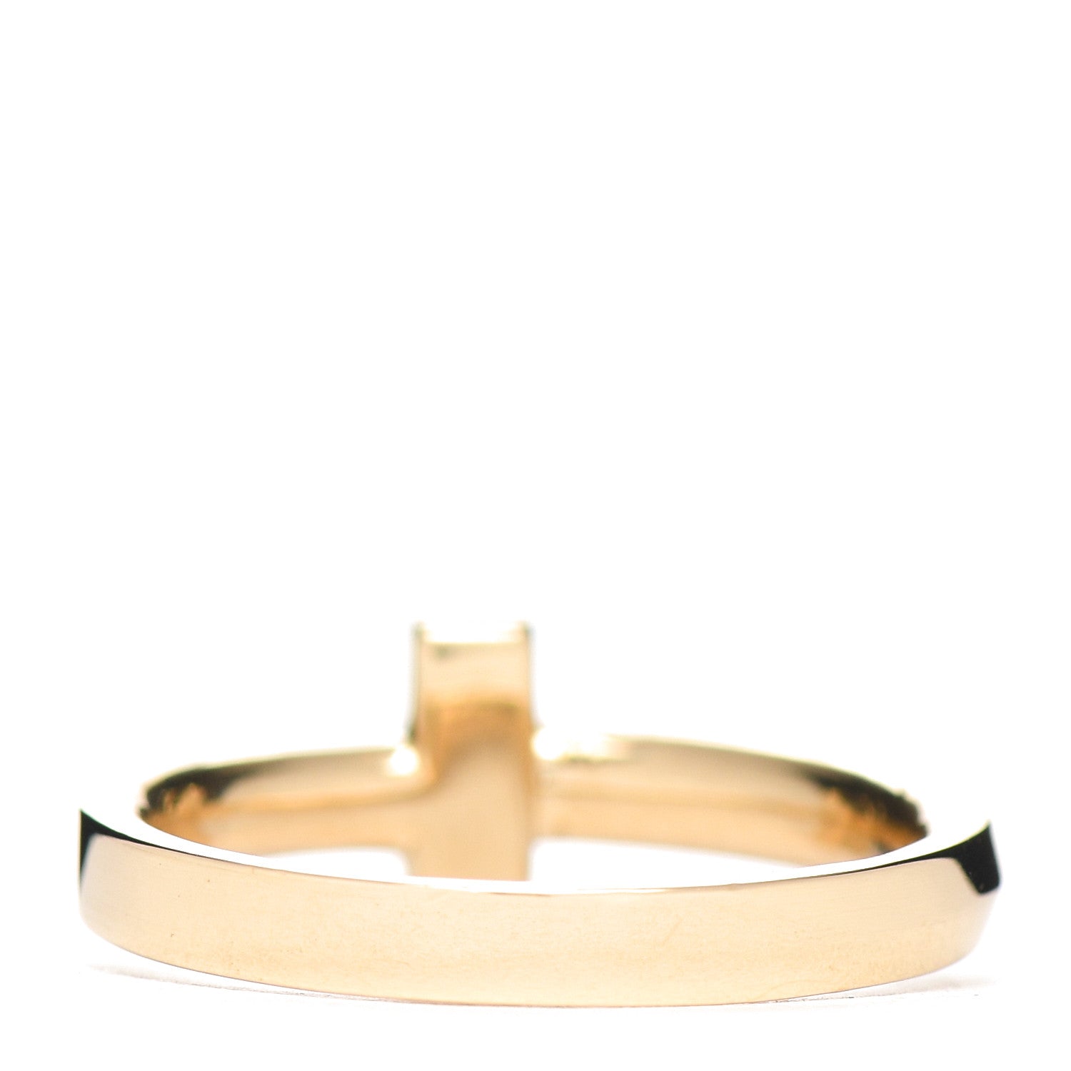 Tiffany 18K Yellow Gold T1 Ring 48 4.5 4 of 6