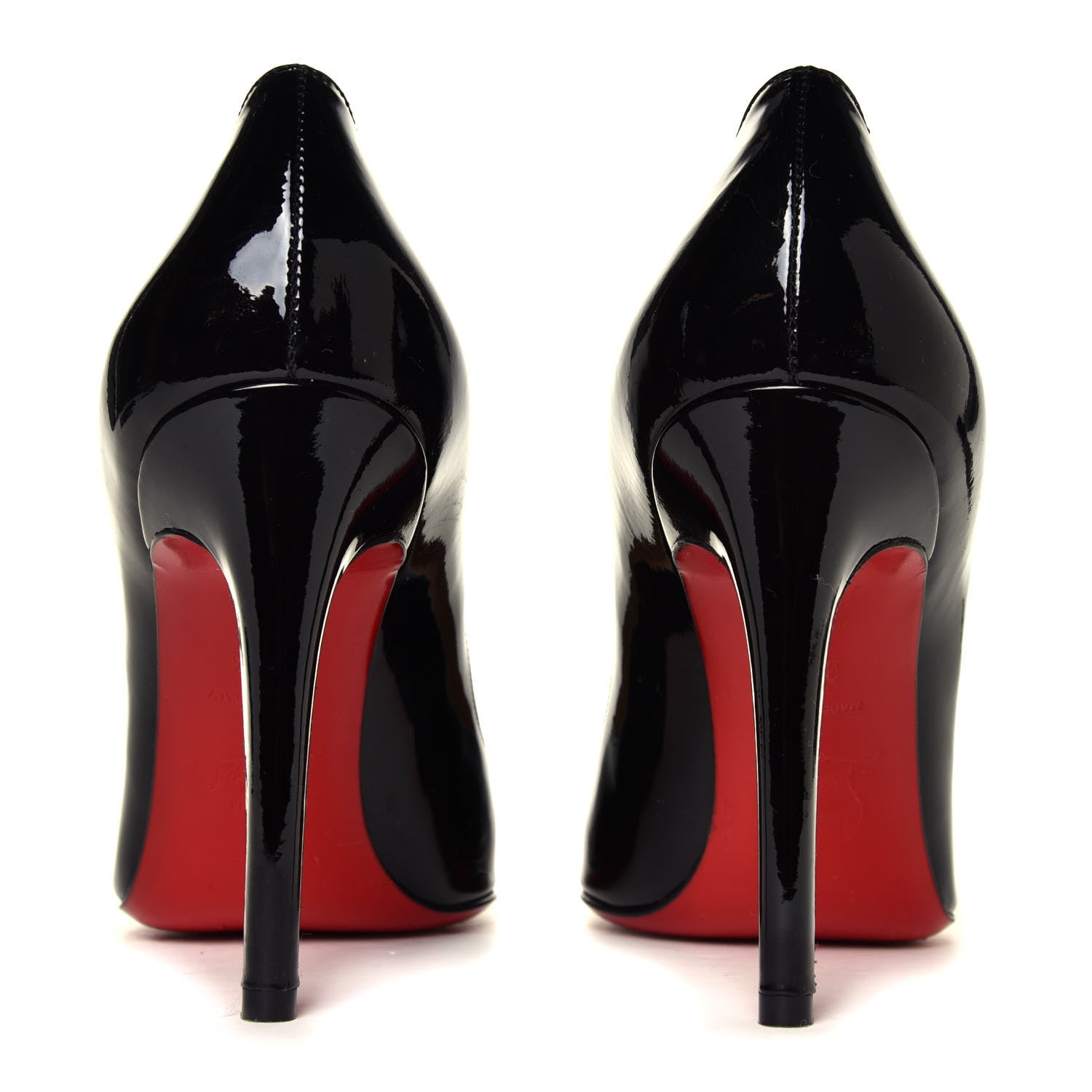 Christian Louboutin Patent Pigalle 100 Pumps 37.5 Black 10 of 12