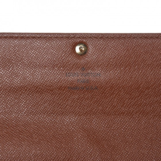 Louis Vuitton Monogram Sarah Wallet 6 of 9