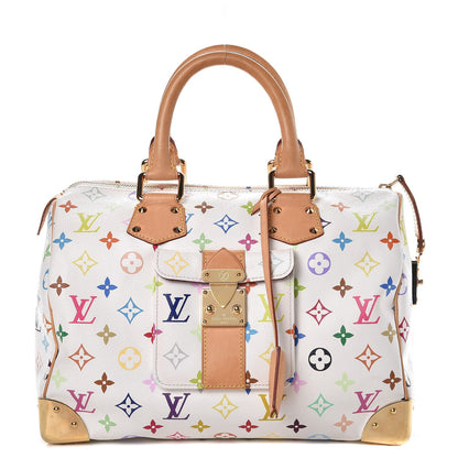 Louis Vuitton Monogram Multicolor Speedy 30 White 1 of 12