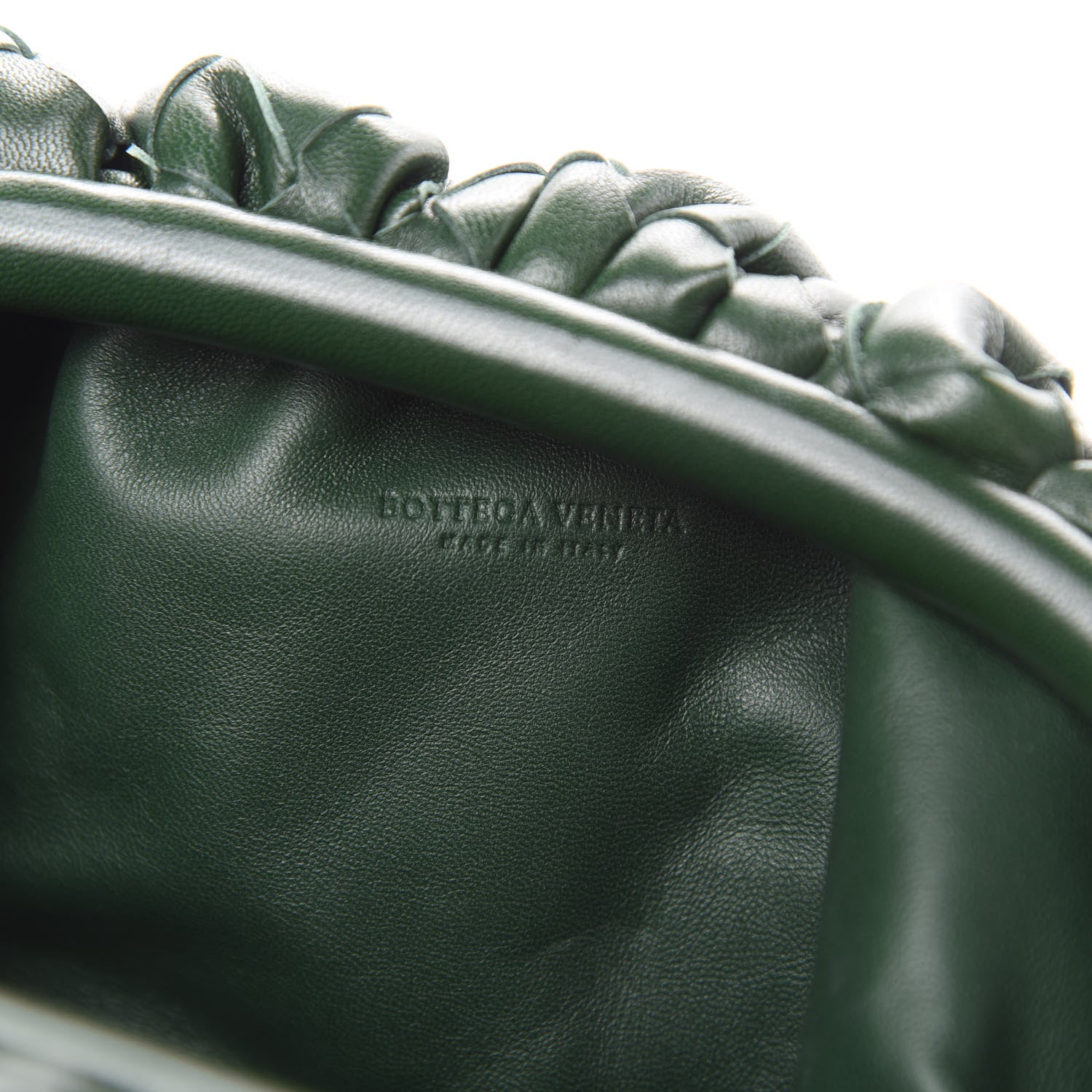 Bottega Veneta Nappa Intrecciato The Mini Pouch Moss 6 of 10