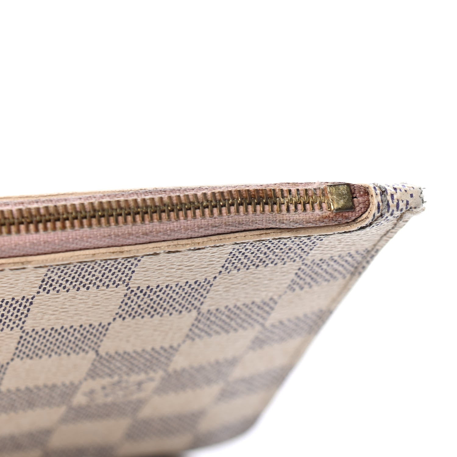Louis Vuitton Damier Azur Neverfull MM GM Pochette Rose Ballerine 11 of 11