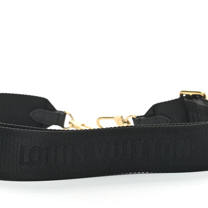 Louis Vuitton Nylon Petite Malle Souple Shoulder Strap Black 3 of 5