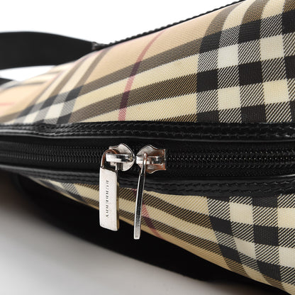 Burberry Canvas House Check Backpack Black 15 of 18