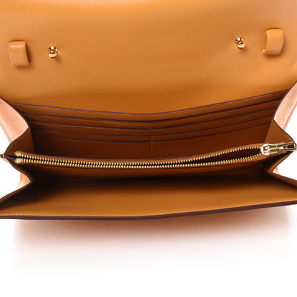 Hermes Ostrich Constance Long Wallet To Go Safran 5 of 10