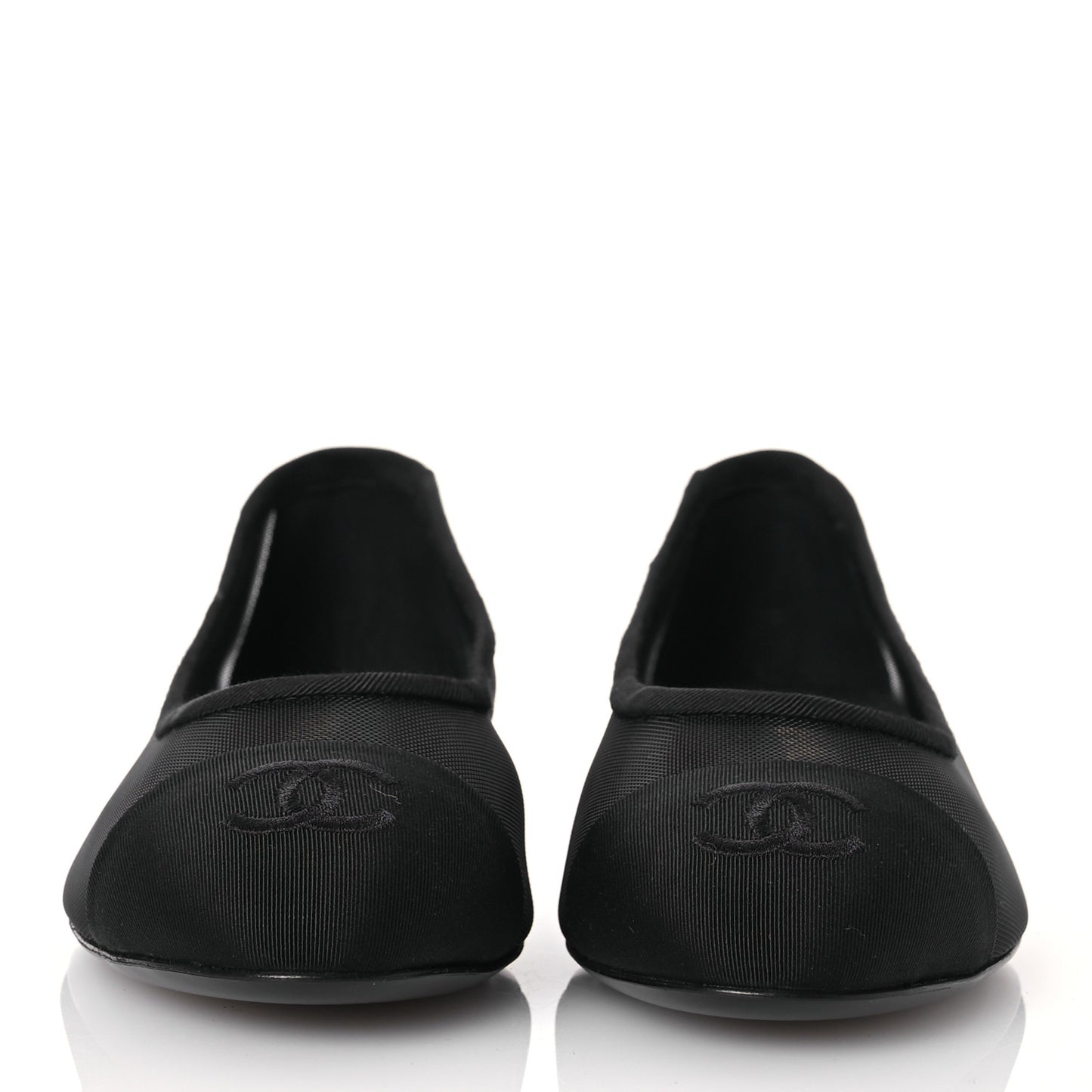 Mesh CC Ballerina Flats 36 Black