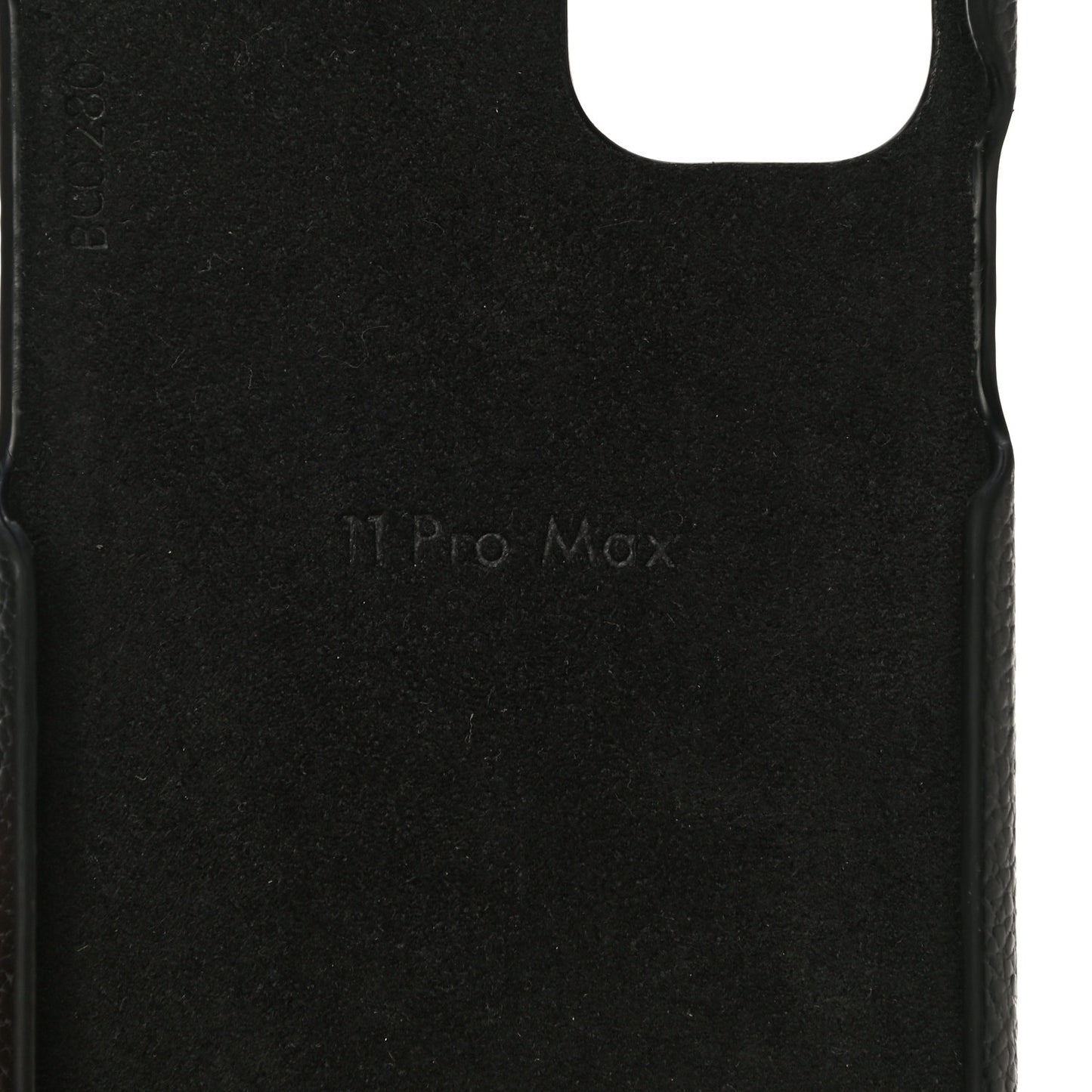 Monogram iPhone 11 Pro Max Bumper Black