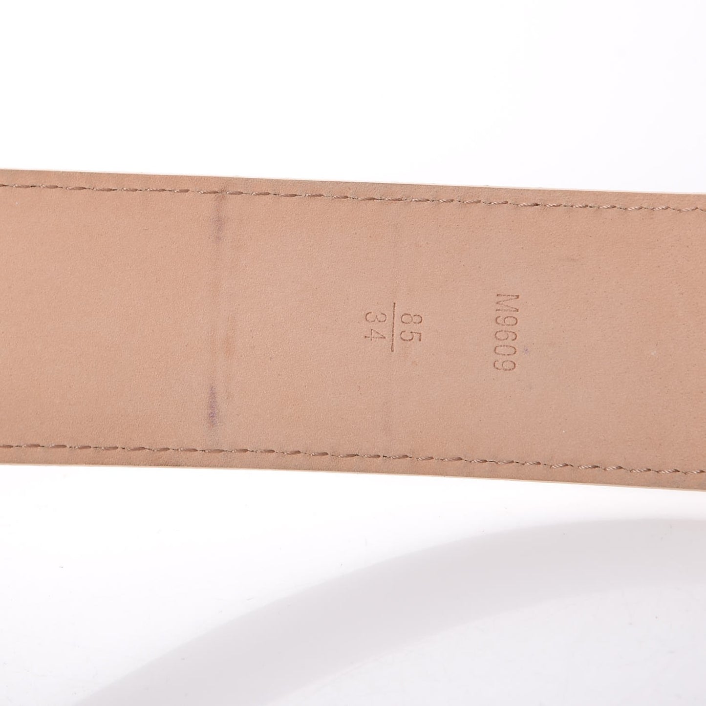 Damier Azur LV Initiales Belt 85 34