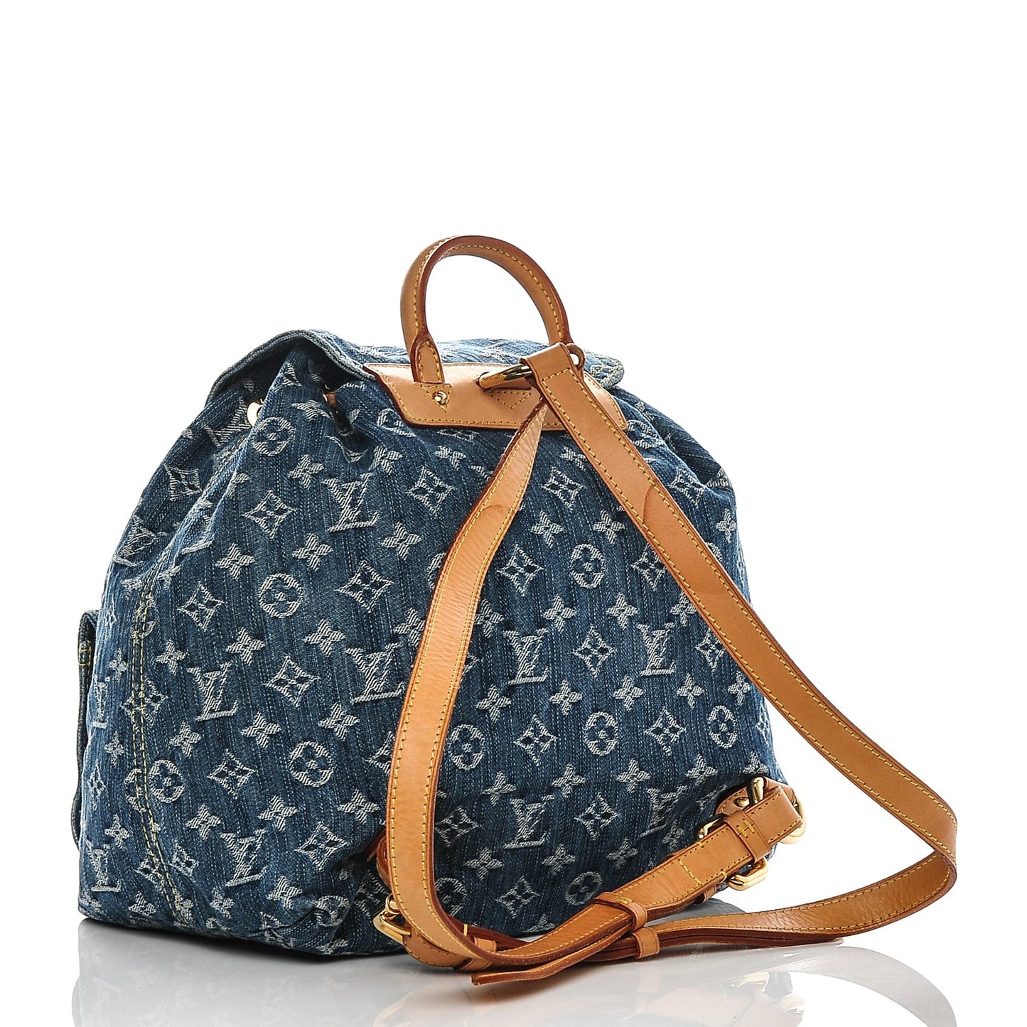 Denim Sac a Dos Backpack GM Blue
