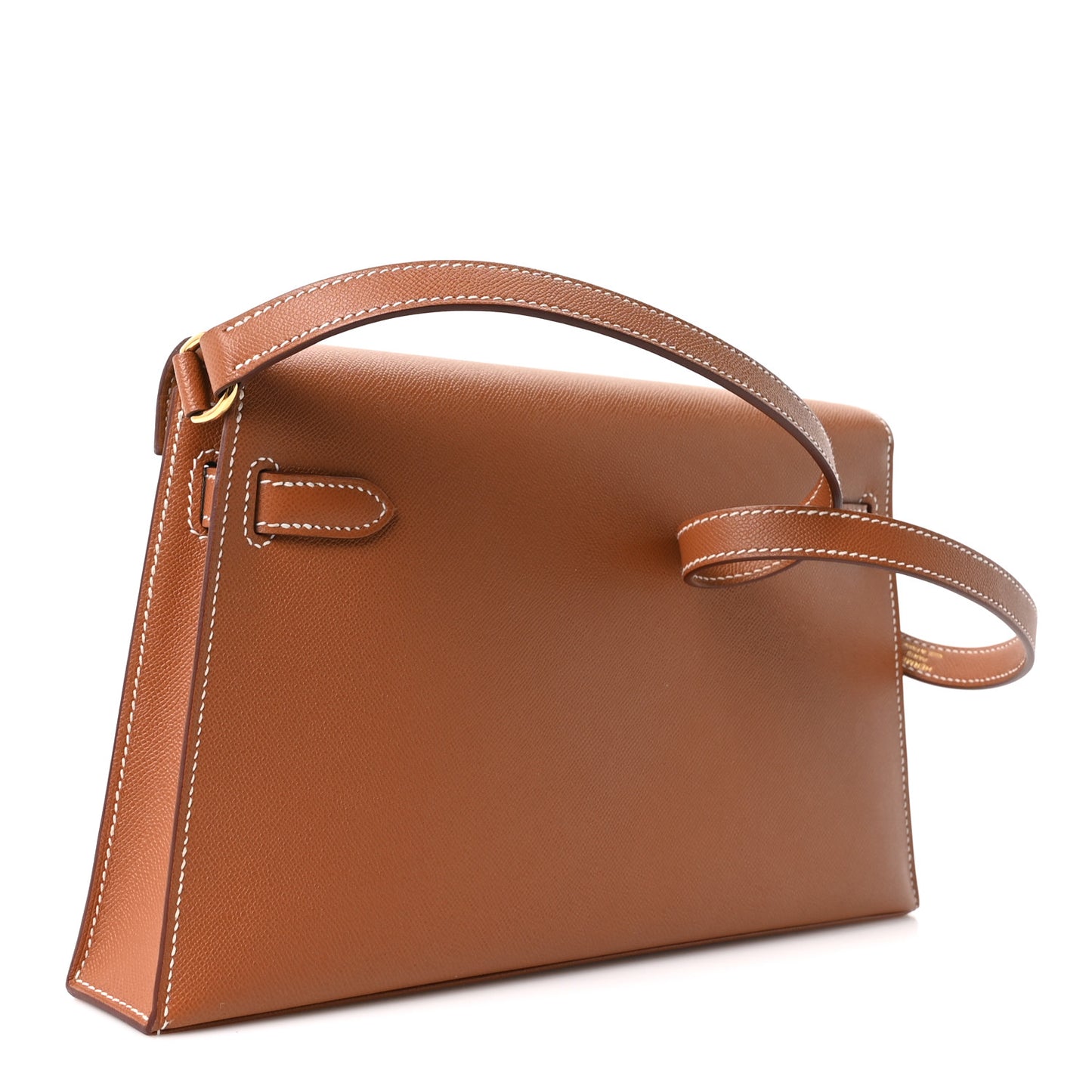 Madame Calfskin Kelly Elan Gold