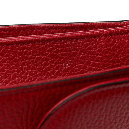 Gucci Dollar Calfskin Interlocking G Shoulder Bag Red 21 of 21