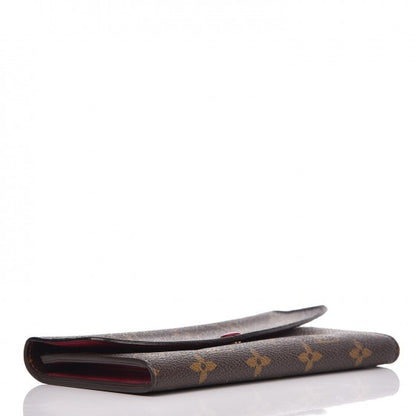 Louis Vuitton Monogram Emilie Wallet Fuchsia 4 of 9