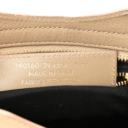 Balenciaga Chevre Gold Metallic Edge Hardware Mini City Beige Latte 7 of 10