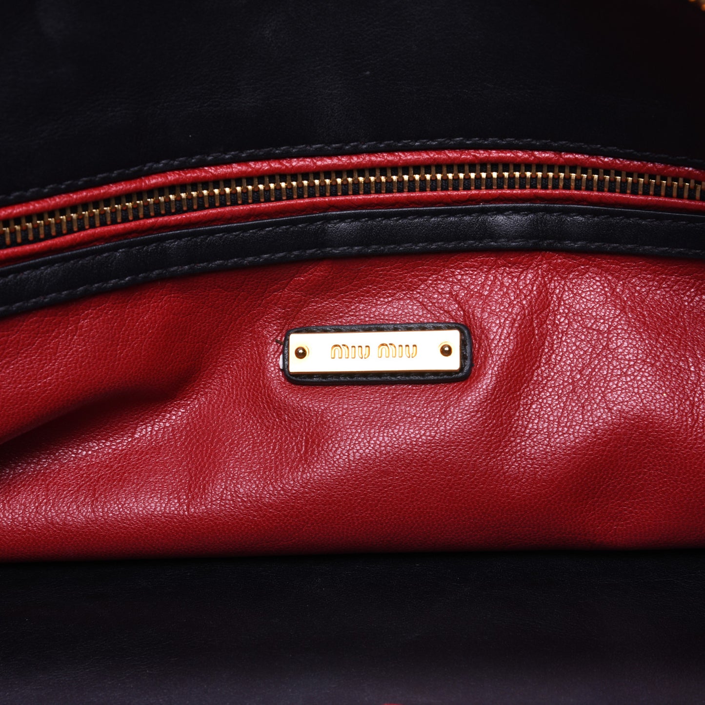 Soft Calf Cloud Hobo Black