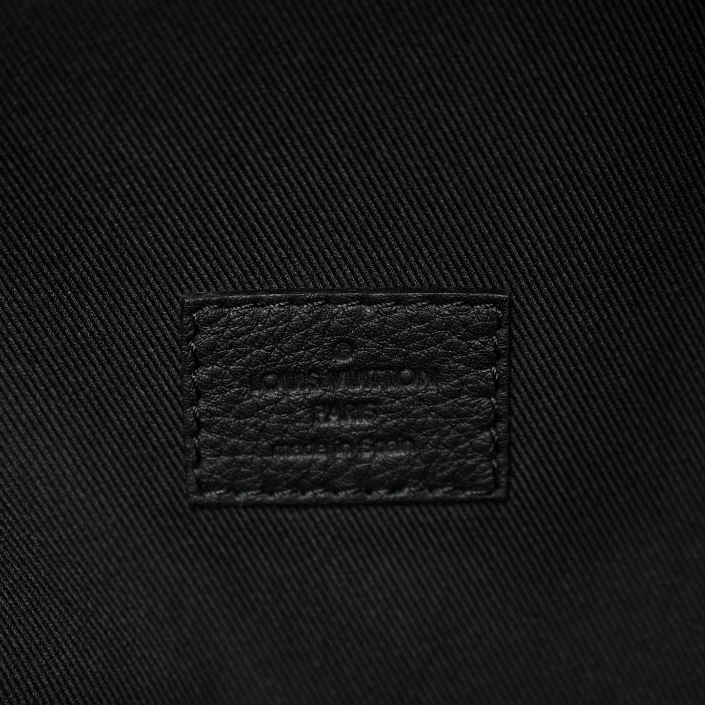 Calfskin Monogram Shadow Discovery Backpack  Black