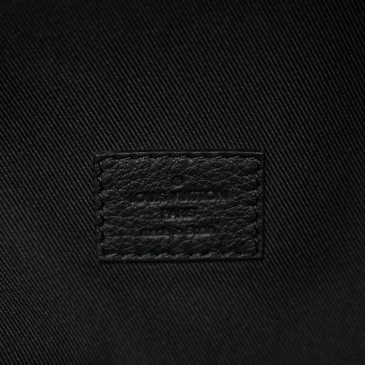 Louis Vuitton Calfskin Monogram Shadow Discovery Backpack  Black 6 of 9