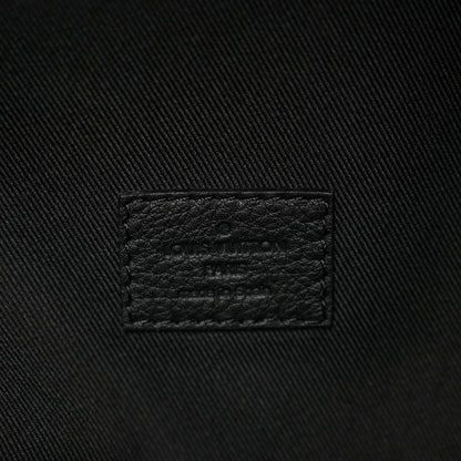 Louis Vuitton Calfskin Monogram Shadow Discovery Backpack  Black 6 of 9
