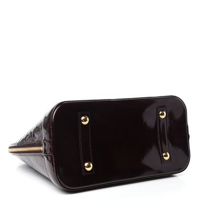 Louis Vuitton Vernis Alma PM Amarante 4 of 12