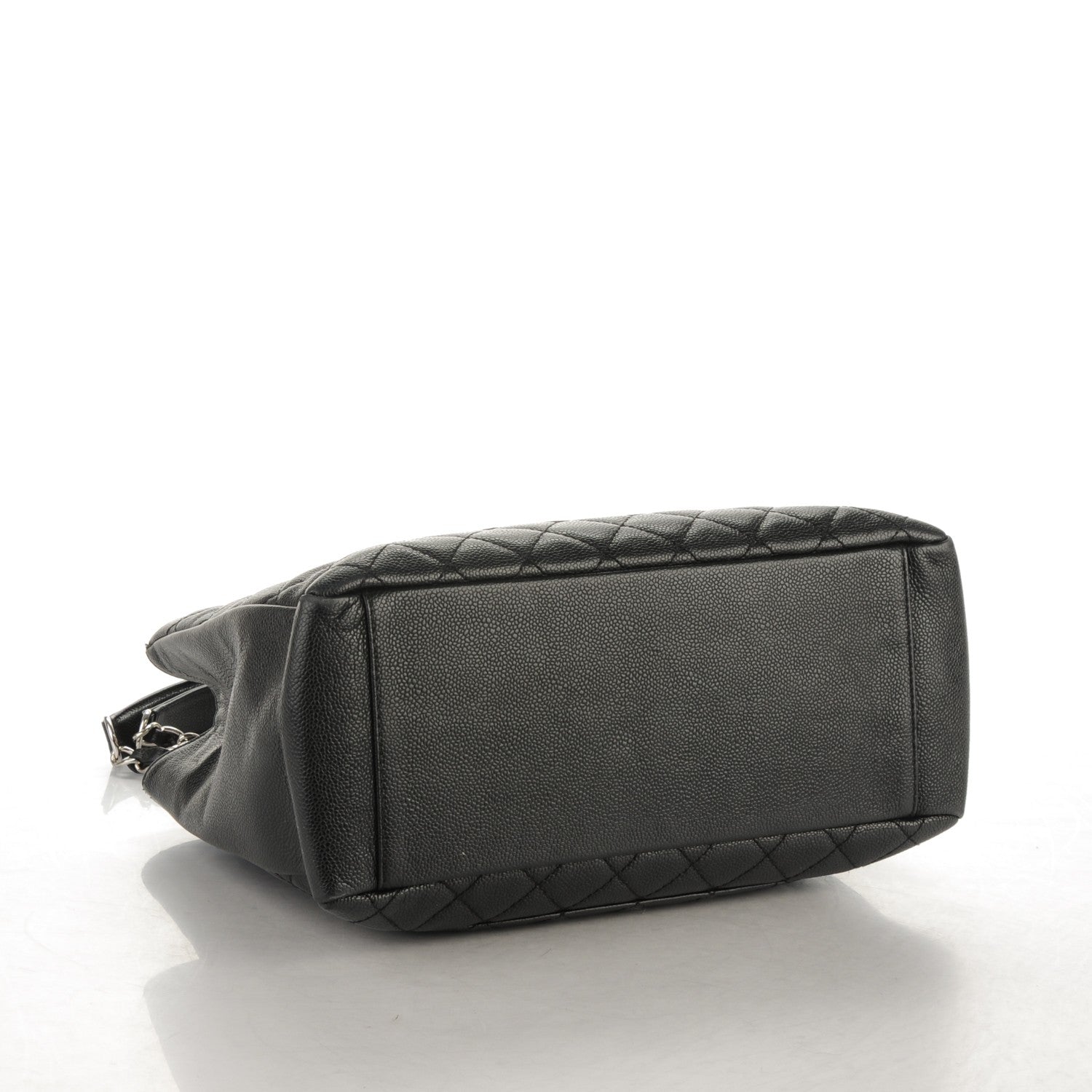 Chanel Caviar Quilted Grand Shopping Tote GST Black 4 of 7